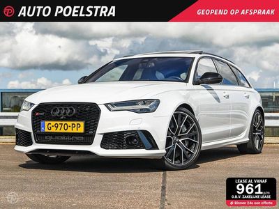 Wit (parellak) Occasion 2017 Audi RS6 Performance Stationwagen | € 59.950 (Eerlijke prijs)