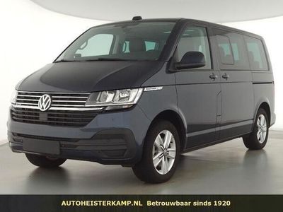 tweedehands VW Multivan 4Motion 6.1 Comfortline Grijs Kenteken 2.0 TDI 204 PK DSG 2 Schuifdeuren Trekhaak Navi Camera