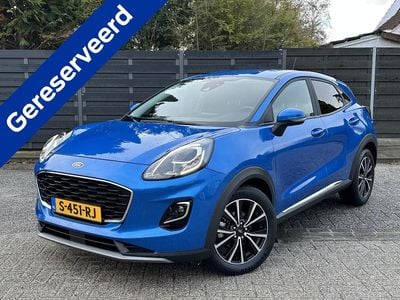 Occasion Ford Puma Titanium 125 PK (91 kW) 2022 Blauw SUV