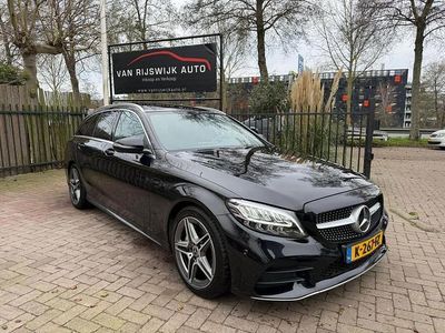 Zwart Gebruikt 2019 Mercedes C220 Premium Stationwagen | € 18.890