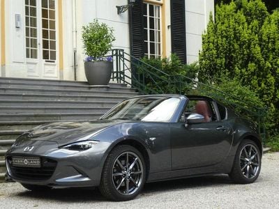 Grijs, metallic lak Gebruikt 2018 Mazda MX5 Cabriolet | € 27.500 (Eerlijke prijs)