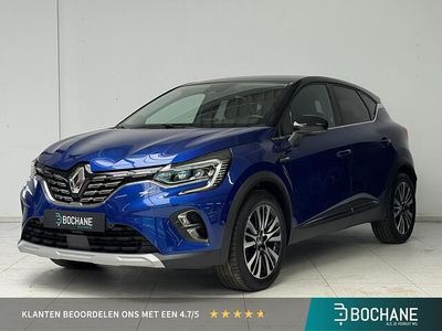 Twotone bleu iron (rqh) & noir étoilé (gne) Occasion 2024 Renault Captur Iconic SUV | € 27.400 (Eerlijke prijs)