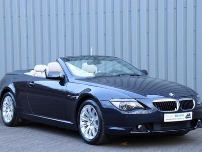 Occasion BMW 630 Cabriolet Executive 258 PK (189 kW) 2006 Blauw, metallic lak Cabriolet