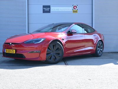 Occasion Tesla Model S Long Range AWD 494 kW (673 PK) 2023 Rood Hatchback