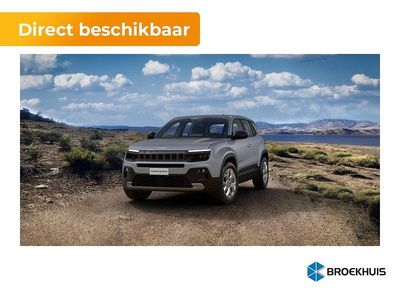 Storm grey Nieuw 2025 Jeep Avenger EV Summit SUV | € 36.725 (Eerlijke prijs)