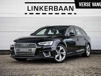 Zwart Gebruikt 2019 Audi A4 S-Line Stationwagen | € 26.995 (Iets duurder)