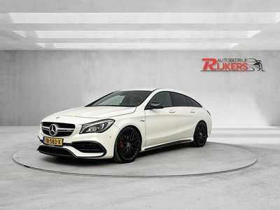 Wit Occasion 2017 Mercedes CLA45 AMG Ambition Stationwagen | € 27.495 (Eerlijke prijs)