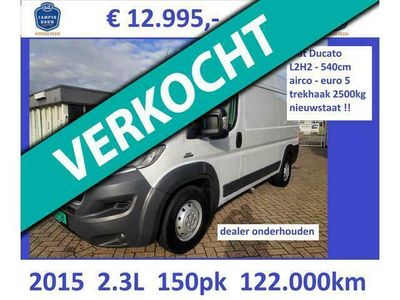 tweedehands Fiat Ducato Z. 2015 2.3L 150pk ! L2H2 airco euro 5