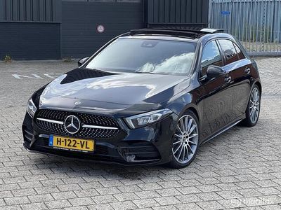 Occasion Mercedes A220 AMG line 190 PK (139 kW) 2019 Zwart Hatchback