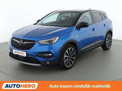 Blauw Occasion 2021 Opel Grandland X Elegance SUV | € 23.549 (Eerlijke prijs)