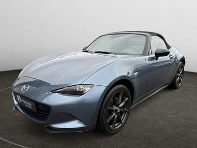 Blauw (metallic) Occasion 2016 Mazda MX5 Exclusive-Line Cabriolet | € 19.950 (Iets duurder)