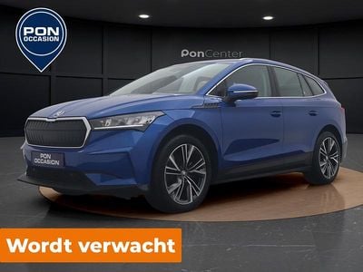 Blauw Occasion 2024 Skoda Enyaq iV SUV | € 33.750 (Eerlijke prijs)