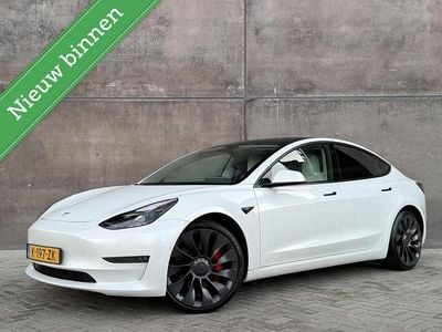 Occasion Tesla Model 3 Performance 461 kW (627 PK) 2021 Wit Sedan