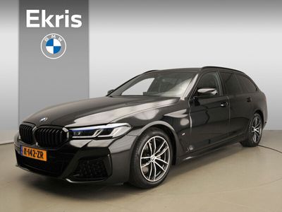 tweedehands BMW 520 5-SERIE Touring i | M Sportpakket / Laserlicht / Leder / Navigatie / Keyles go / Stoelverwarming / DAB / Hifi speakers / Alu 18 inch