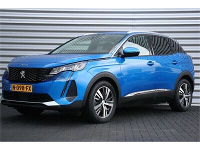 tweedehands Peugeot 3008 1.6 HYBRID 225PK BLUE LEASE ALLURE AUTOMAAT / NAVI / LEDER / CLIMA / PDC / 18" LMV / CAMERA / KEYLESS / FULL-LED / 1E EIGENAAR /