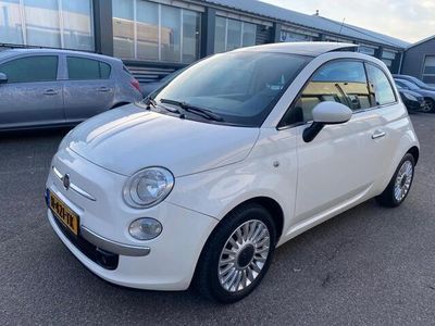 Wit, metallic lak Gebruikt 2008 Fiat 500 Lounge Hatchback | € 6.250 (Duur)