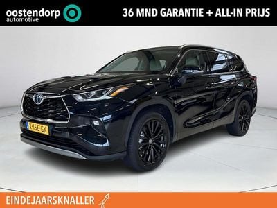Zwart Gebruikt 2024 Toyota Highlander Premium SUV | € 69.950 (Eerlijke prijs)