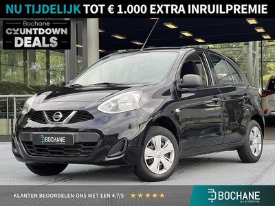 Zwart Gebruikt 2016 Nissan Micra Pack Hatchback | € 8.695 (Eerlijke prijs)