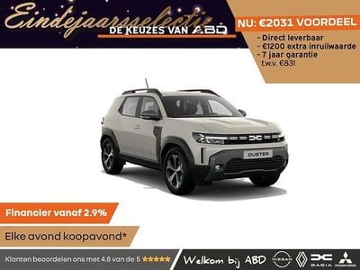Bruin Nieuw 2025 Dacia Duster SUV | € 37.975 (Duur)