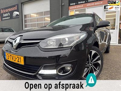 Occasion Renault Mégane GrandTour Bose Edition 116 PK (85 kW) 2014 Zwart Stationwagen