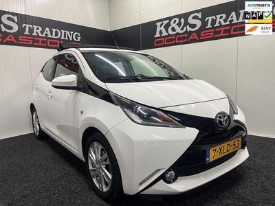 tweedehands Toyota Aygo 1.0 VVT-i x-wave Cabrio Half leder Camera Nap