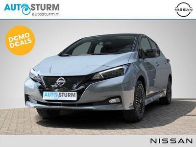 tweedehands Nissan Leaf e+ Tekna 59 kWh *SUBSIDIE MOGELIJK* Navigatie 360° Camera Apple Carplay/Android Auto BOSE Audio Leder/Alcantara Adapt. Cruise Control Dodehoek Detectie Rijklaarprijs!