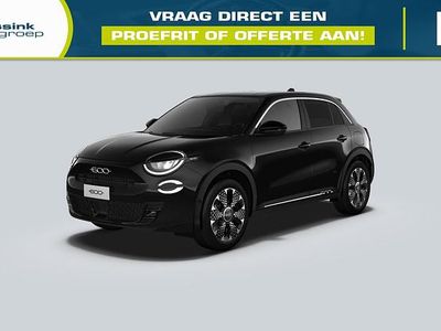 Zwart Nieuw 2025 Fiat 600 La Prima SUV | € 37.689