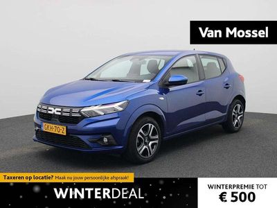 Blauw Occasion 2024 Dacia Sandero Expression Hatchback | € 16.440 (Eerlijke prijs)