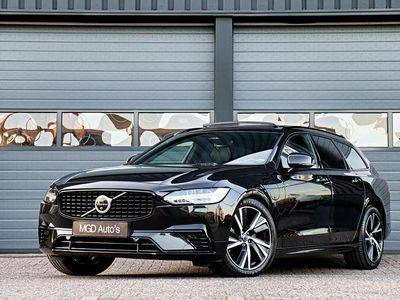 Occasion Volvo V90 R-Design 340 PK (250 kW) 2022 Zwart Stationwagen