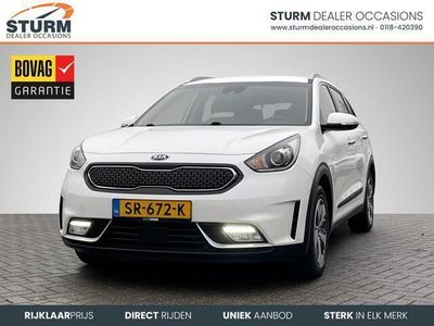 tweedehands Kia Niro 1.6 GDi Hybrid BusinessLine Navigatie Camera Adapt. Cruise Control Leder Stuur- + Stoelverwarming Leder Apple Carplay/Android Auto Rijklaarprijs!