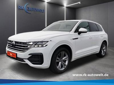 Wit Occasion 2021 VW Touareg R-line SUV | € 64.616