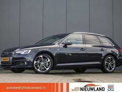 Blauw Occasion 2018 Audi A4 Black Edition Stationwagen | € 24.995 (Duur)