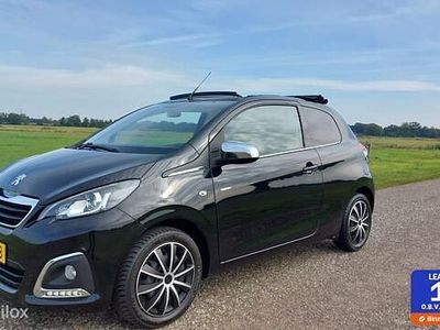 Zwart Gebruikt 2018 Peugeot 108 Style Hatchback | € 7.499 (Eerlijke prijs)