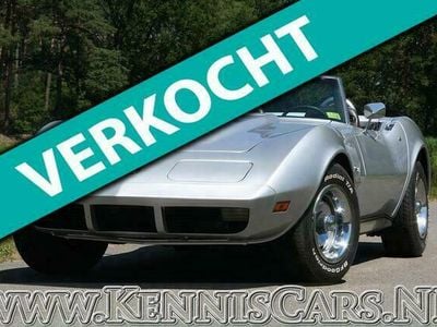 Occasion Chevrolet Corvette 194 PK (142 kW) 1974 Zilver Cabriolet