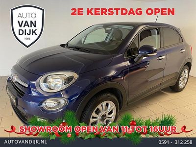 Blauw (metallic) Gebruikt 2017 Fiat 500X Pop Star SUV | € 11.885 (Eerlijke prijs)
