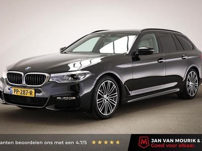 Zwart Gebruikt 2017 BMW 520 Executive Stationwagen | € 26.395