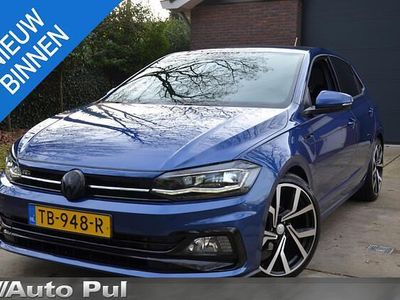 Occasion VW Polo R-line 95 PK (69 kW) 2018 Blauw Hatchback