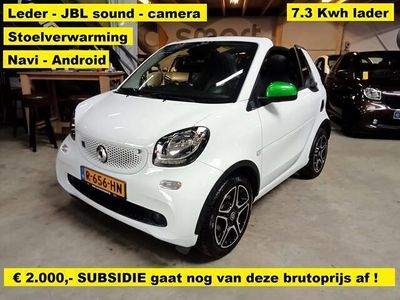 tweedehands Smart ForTwo Electric Drive cabrio EQ SUBSIDIE ¤ 2000,- Comfort