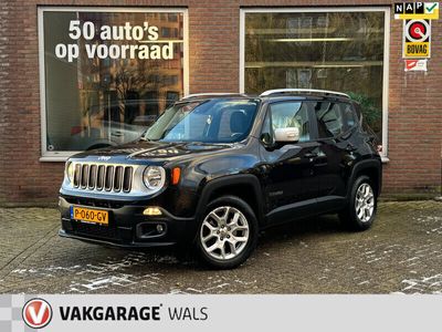 tweedehands Jeep Renegade 1.4 MULTIAIR LIMITED | AIRCO | NAVI | VELGEN | CRUISE | ALARM | 140PK | STUUR STOEL VERW