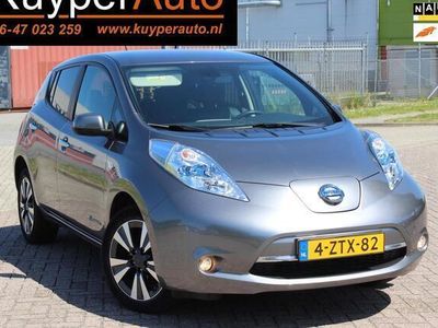 tweedehands Nissan Leaf Tekna 24 kWh LEDER ACHTERUITRIJCAMERA NACI LEDER C