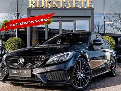 Zwart (metallic) Gebruikt 2017 Mercedes C43 AMG AMG Stationwagen | € 26.900 (Eerlijke prijs)