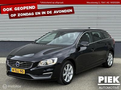 Zwart Gebruikt 2014 Volvo V60 Momentum Stationwagen | € 12.499 (Eerlijke prijs)