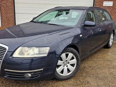 Blauw (metallic) Gebruikt 2008 Audi A6 Proline Stationwagen | € 2.795