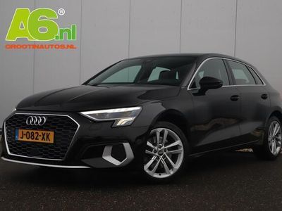 Occasion Audi A3 Sportback Advanced 110 PK (80 kW) 2020 Zwart, metallic lak Hatchback