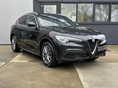 Occasion Alfa Romeo Stelvio Super 202 PK (148 kW) 2018 Zwart SUV