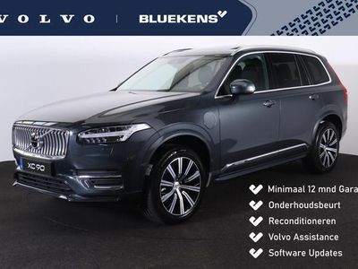 tweedehands Volvo XC90 T8 Recharge AWD Inscription - Panorama/schuifdak - IntelliSafe Assist & Surround - 360º Camera - Harman/Kardon audio - Adaptieve LED koplampen - Verwarmde voorstoelen, stuur & achterbank - Parkeersensoren voor & achter - Elektr. bedienb. voorst