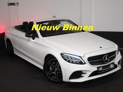 Wit Occasion 2018 Mercedes C200 AMG Cabriolet | € 37.750 (Duur)