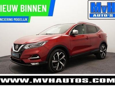 Rood Gebruikt 2018 Nissan Qashqai Tekna+ SUV | € 13.999 (Eerlijke prijs)