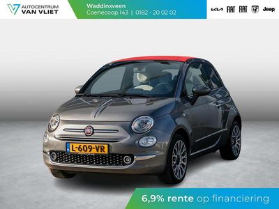 Grijs Gebruikt 2020 Fiat 500C Lounge Cabriolet | € 15.989 (Duur)