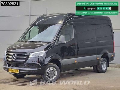 Zwart Nieuw 2025 Mercedes Sprinter Van | € 58.950 (Iets duurder)